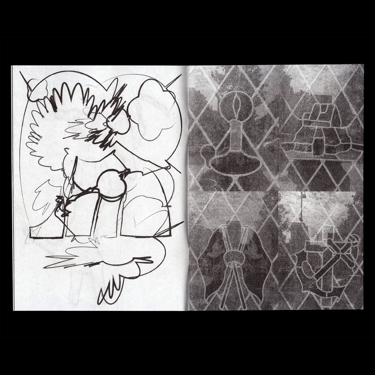 Ssaliva, ‘I AM EVERYTHING I̸M̸ ̸N̸O̸T̸H̸I̸N̸G̸’ Zine
