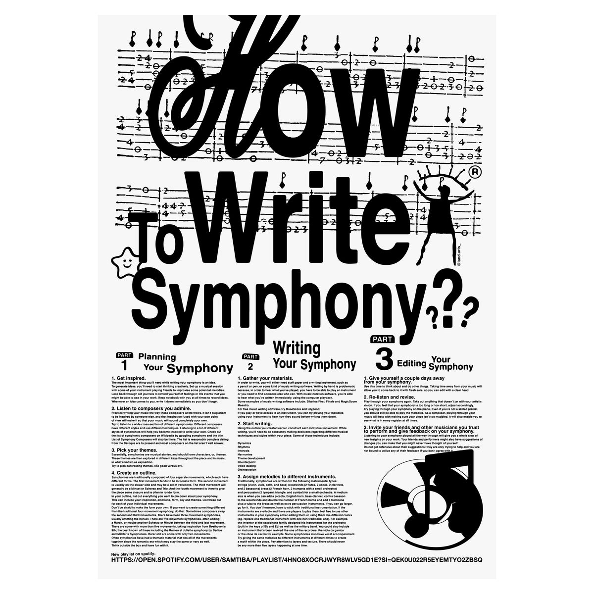 ‘HOW TO WRITE A SYMPHONY?’ Poster
